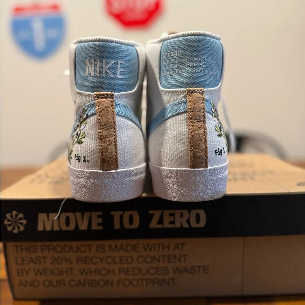 Nike Blazer ‘77 Mid Indigo-Size 11 Women/9.5 Men - Picture 5 of 6